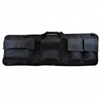 Gun Bag (88cm) (Black), Have a lot of rifles, guns and gear? Sick to your teeth of hauling bag after bag into the car and out of the car, both to and from site? Of course you are, you're an airsofter